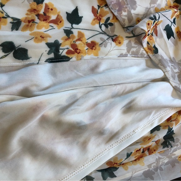 Light and airy summer Floral maxi dress. Marked Size Medium - Picture 7 of 9